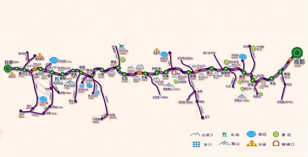 川藏线自驾游盒子大全攻略方块攻略图片