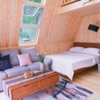 独栋星空木屋—loft双床